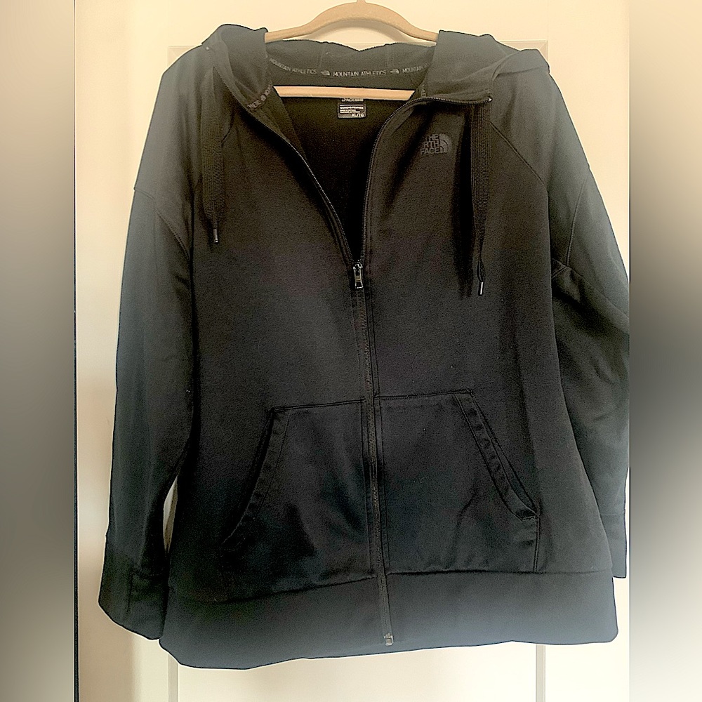 North Face Hoodie Jacket Black